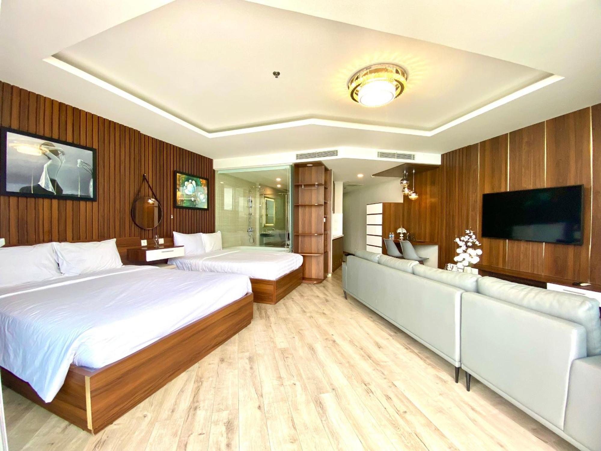 Panorama Ocean View Luxury Apartment Nha Trang Bagian luar foto