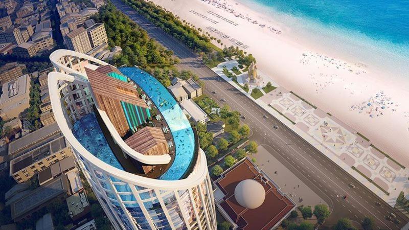 Panorama Ocean View Luxury Apartment Nha Trang Bagian luar foto